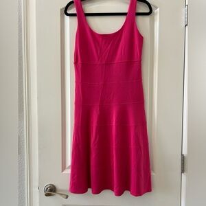 Josie Natori pink Summit Tank Swing Dress. Never been worn. Barbie ballet core